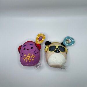 McDonald’s Happy Meal Original Mini Squishmallows PRINCE & GRIMACE NWT